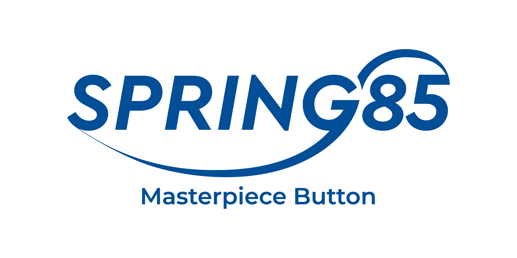 Spring85 logo + payoff
